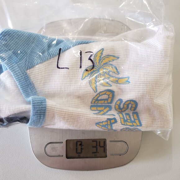 Forever 21‎ Island Vibes Short Sleeve Baby Tee Size S Y2K Baddie Beach Summer - Picture 6 of 6